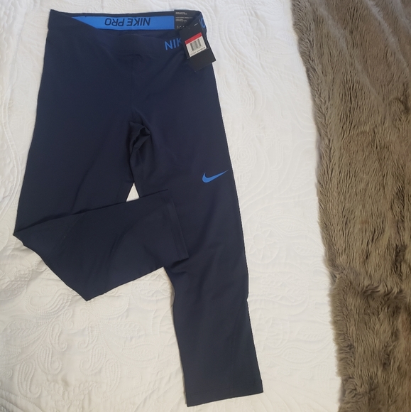 Nike Pro Dri fit cropped leggings BRAND NEW - Picture 3 of 4